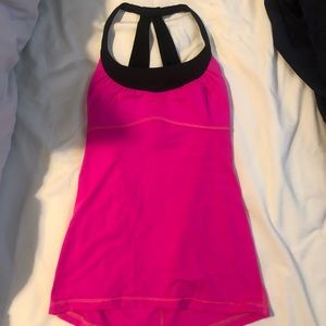 Lululemon Pink Workout Tank